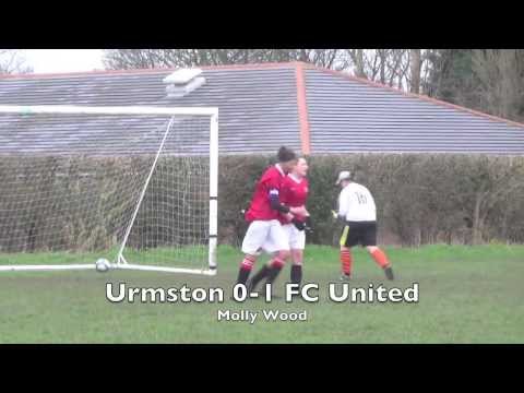Urmston Meadowside 0-4 FC United. 2 March 2014. County Cup semi-final