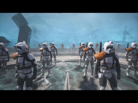 Scout Troopers VS Nightbrothers | Star Wars Jedi Fallen Order | NPC Wars