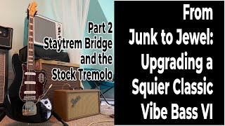 Video thumbnail for Squier Classic Vibe Bass VI Upgrades - Part 2 (of 6) by Moto Chiba
