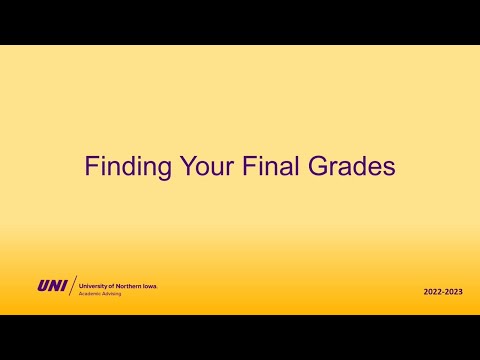 Finding Your Final Grades