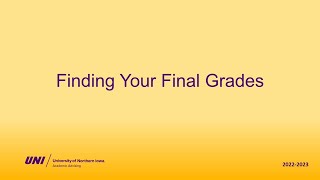 Finding Your Final Grades