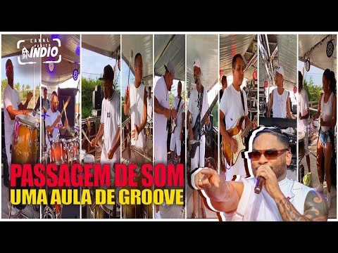 PARANGOLÉ - Nova Passagem de som ÉPICA no trio | UMA AULA DE GROOVE | PERCUSSÃO PESADA + VIOLEIRAS