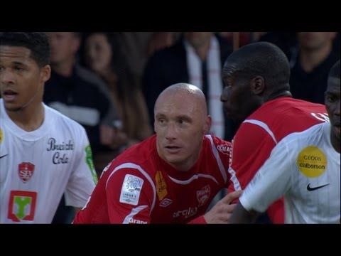Goal Sébastien PUYGRENIER (30') - Stade Brestois 29 - AS Nancy-Lorraine (1-2) / 2012-13