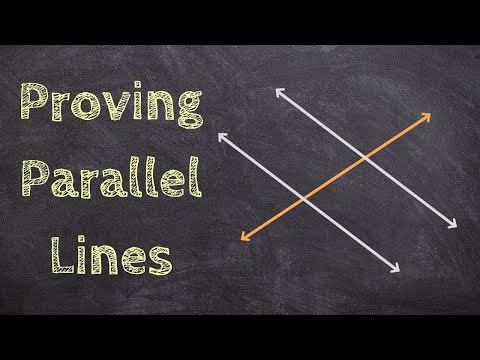 Proving Parallel Lines with Angle Relationships