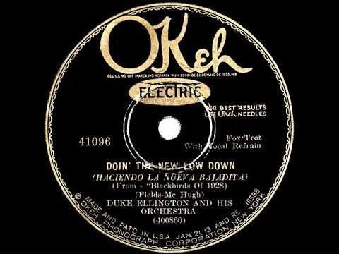 1928 Duke Ellington - Doin’ The New Low Down (Irving Mills, vocal)