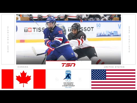 USA vs Canada FULL HIGHLIGHTS | 2024 U18 Men's Worlds