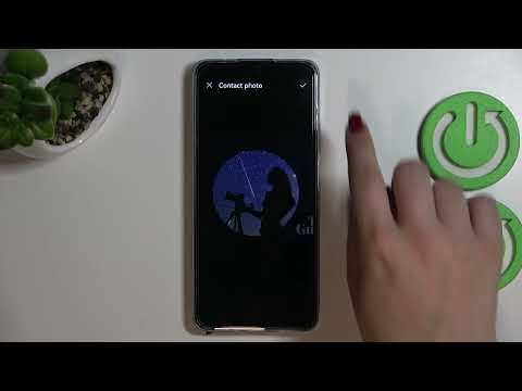 How to Add Photo to the Contact on the HUAWEI Nova Y90