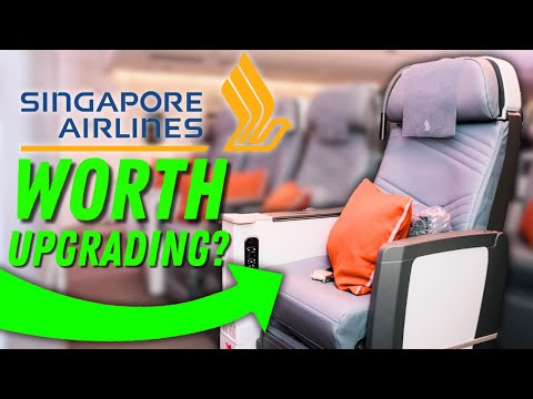 Singapore Airlines PREMIUM ECONOMY - Is It WORTH The UPGRADE?