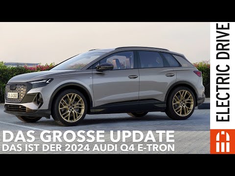 2024 Audi Q4 e-tron höhere Ladeleistung bessere Ausstattung mehr Reichweite | Electric Drive News