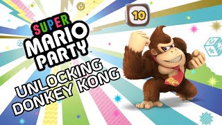 How to UNLOCK Donkey Kong | Super Mario Party
