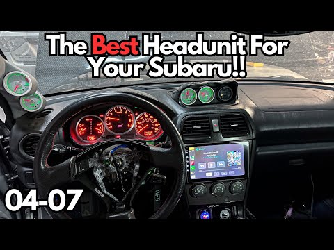 Subaru STI Idoing Headunit Install!! (2004-2007)