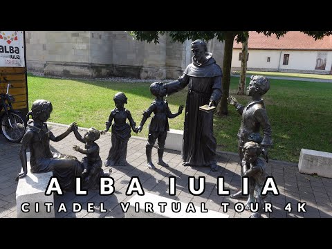 Alba Iulia Virtual Tour 4K. Exploring the citadel of Alba Carolina in 2024