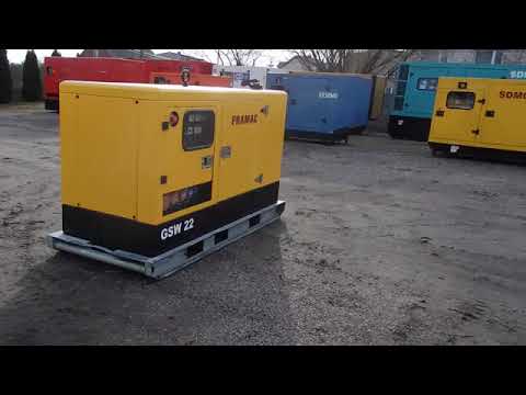 Bazarový generátor 22kVA/18kW - Perkins