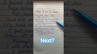 🥺Hard to say I&#39;m sorry~Peter Cetera/English songs with lyrics 2025/#englishsonglyrics#lyrics#ytshort