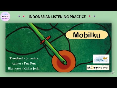 Easy Indonesian Listening through Short Stories and Pictures - Listening Practice | Mobilku (My Car)