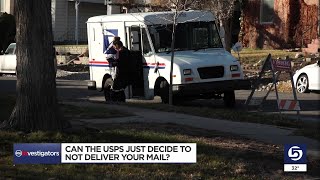 Gephardt: Can The US Postal Service Refuse To Deliver Your Mail?