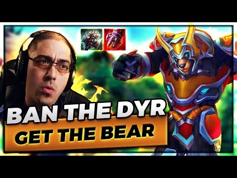 BAN THE DYR, GET THE BEAR! | THEY PICKED RAKAN TOPLANE?!?! - Trick2G