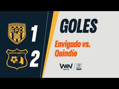 Envigado vs. Quindío (goals) | BetPlay Dimayor Tournament 2026-1 | Matchday 6