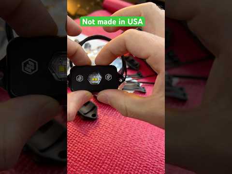 Baja rock lights review, I am not happy about these rock lights