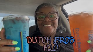 TRYING DUTCH BROS VIRAL H2Os FOR THE FIRST TIME #THEREVIEWQUEEN 