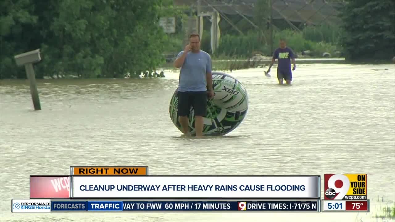 Flooding leaves Monroe dance school stranded