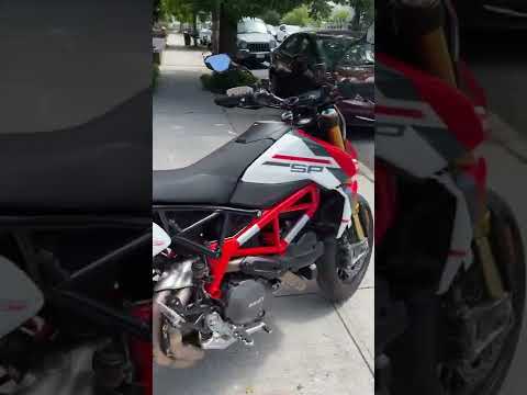 2022 Hypermotard 950sp SC project crt exhaust nrc fender eliminator