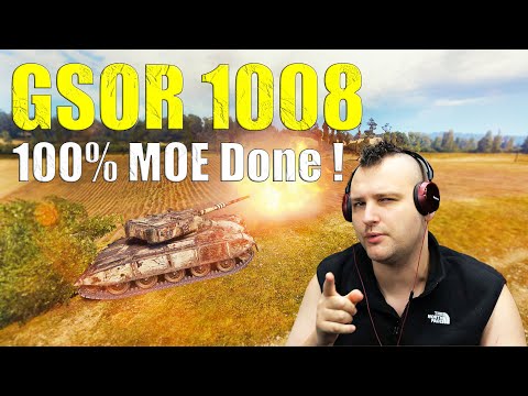 GSOR 1008 - 100% MOE Done! | World of Tanks