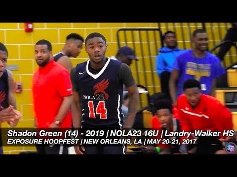 Shadon Green Highlights - NOLA23/Landry-Walker 2019 PG