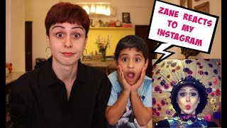 ZaneReactsToMyInstagramPhotos!🤣