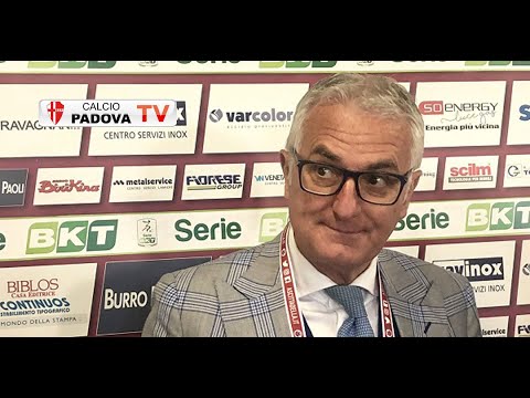 Sala stampa Cittadella-Padova, intervista a Roberto Bonetto