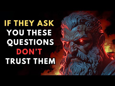 5 Questions Liars Ask - DON'T TRUST THEM ! STOIC PHILOSOPHY