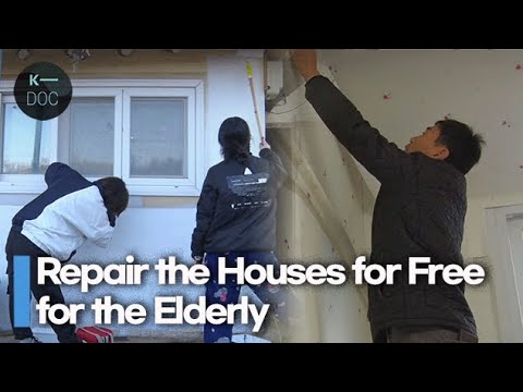 A viagem voluntária de uma família coreana… ​​“Reparamos as casas dos idosos que vivem sozinhos