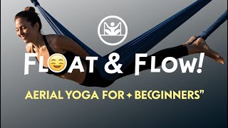 AERIAL YOGA FLOW WORKOUT AT HOME