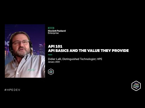 API 101 - API basics and the value they provide