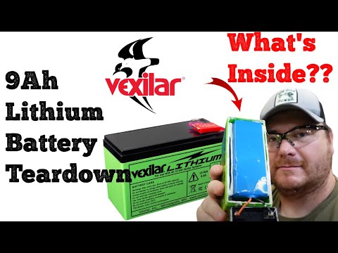 Vexilar 9Ah Lithium Review and Teardown