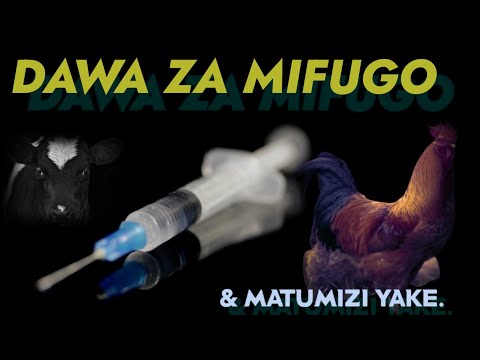 , title : 'Matumizi Ya Dawa Mbalimbali Za Mifugo (Kuku, Bata, Ng'ombe, Sungura, Simbilisi, Mbwa, Mbuzi, Kondoo)'