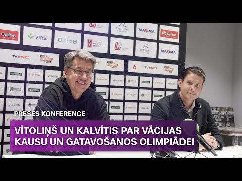 Vītoliņš un Kalvītis par “Deutschland Cup” un gatavošanos olimpiādei | Sporta Studija