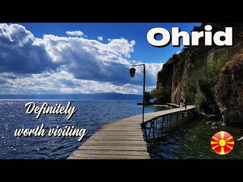 Balkans Road Trip Day 7 -  Journey from Skopje to Ohrid and city sightseeing (4K)
