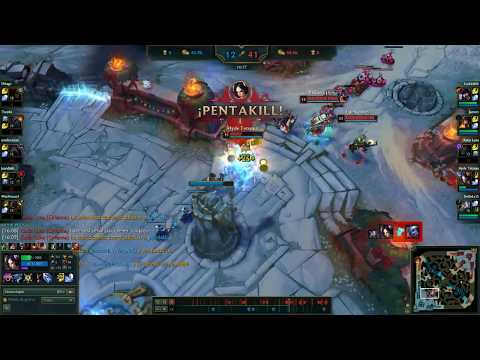 PENTAKILL con IRELIA// URF AR NEVADO// 2017