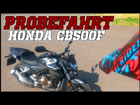Probefahrt/ Honda CB500F 2021/Thunder😎🔥⚡     Test drive / Honda CB500F 2021 / Thunder😎🔥⚡