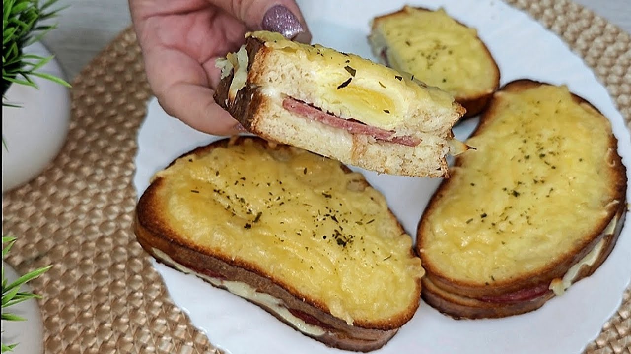 ❗Do you have bread and eggs? Incredibly easy breakfast sandwich RECIPE❗