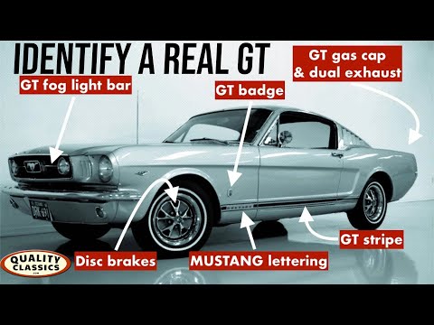 Mustang GT verification (1965 - 1966) - How to identify a real GT