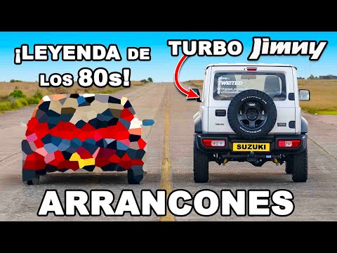 Jimny Turbo vs Leyenda de los 80s: ARRANCONES