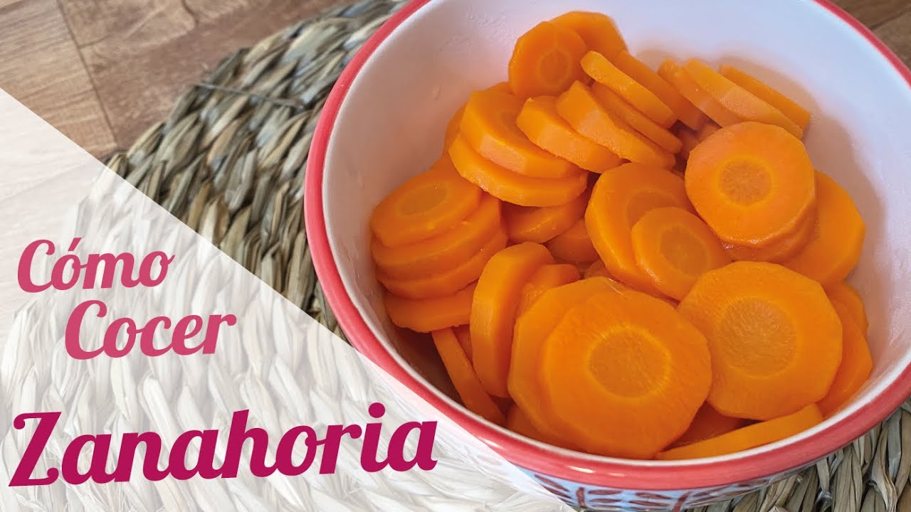 COMO COCER ZANAHORIA 🥕 Recetas con zanahoria FACIL Y RAPIDO