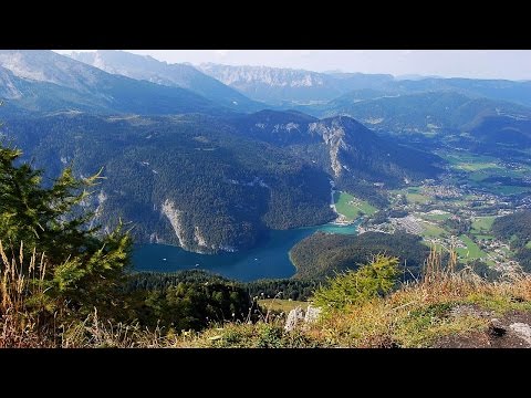 In the Bavarian Alps (Berchtesgaden)- Königssee and Mountain Jenner