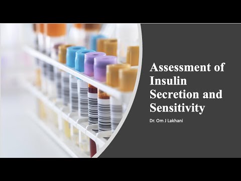 Assessment of Insulin secretion and insulin resistance