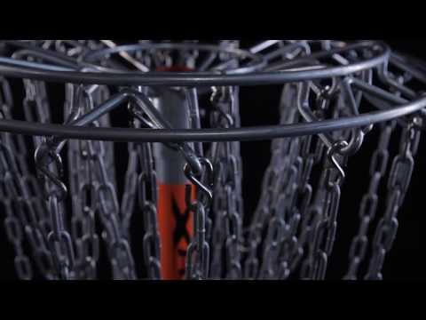 Mach X Disc Golf Basket video 2