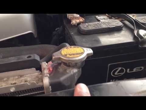 Lexus GX470 and LX470 Radiator Replacement Part 1