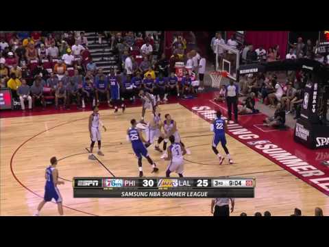 Ben Simmons 8 Pts   Full Highlights ¦ Sixers vs Lakers ¦ July 9, 2016 ¦ 2016 NBA Summer League