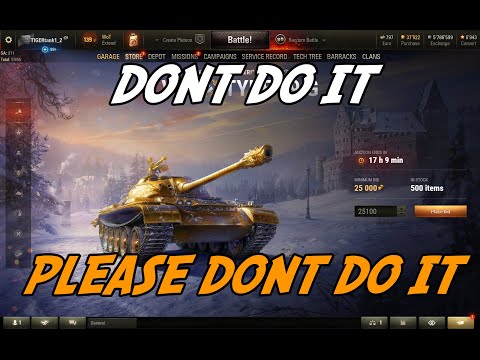 Final day of the World of Tanks Official Auction: Type 59 G!